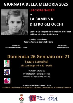 LA BAMBINA DIETRO GLI OCCHI 26-1-25